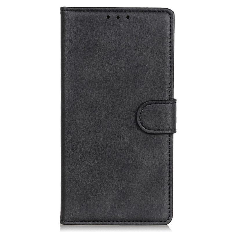 Nahkakotelo Sony Xperia 1 IV Mattanahkaefekti