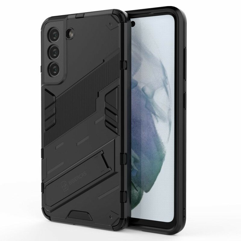 Case Samsung Galaxy S21 FE Irrotettava Kaksiasentoinen Handsfree-jalusta