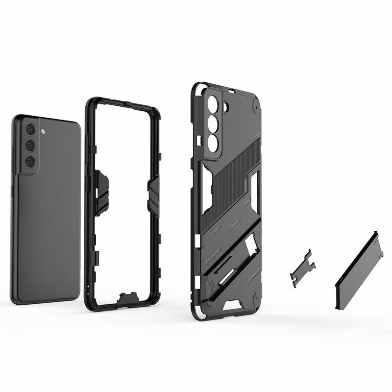 Case Samsung Galaxy S21 FE Irrotettava Kaksiasentoinen Handsfree-jalusta