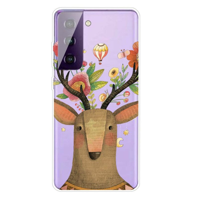 Case Samsung Galaxy S21 FE Tribal Deer
