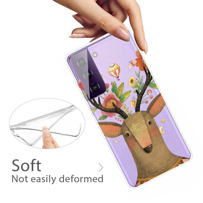 Case Samsung Galaxy S21 FE Tribal Deer