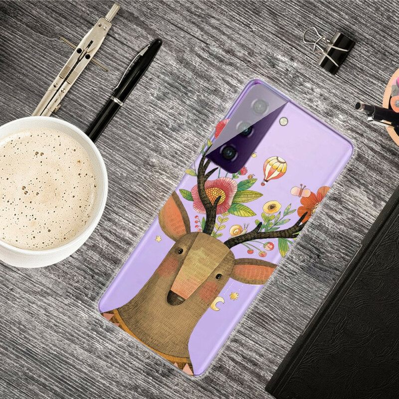 Case Samsung Galaxy S21 FE Tribal Deer