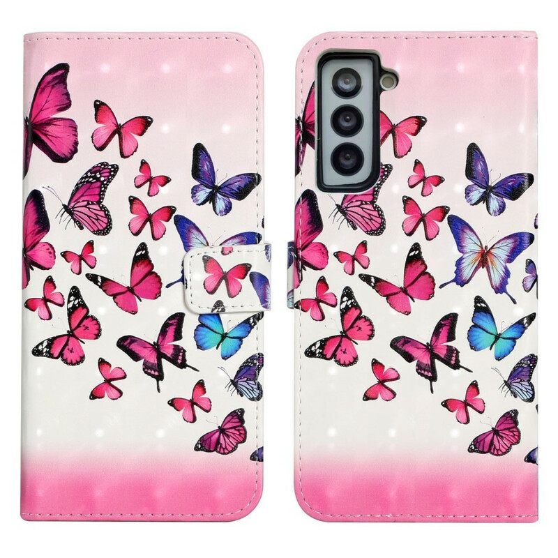 Kotelot Samsung Galaxy S21 FE Flight Of Butterflies
