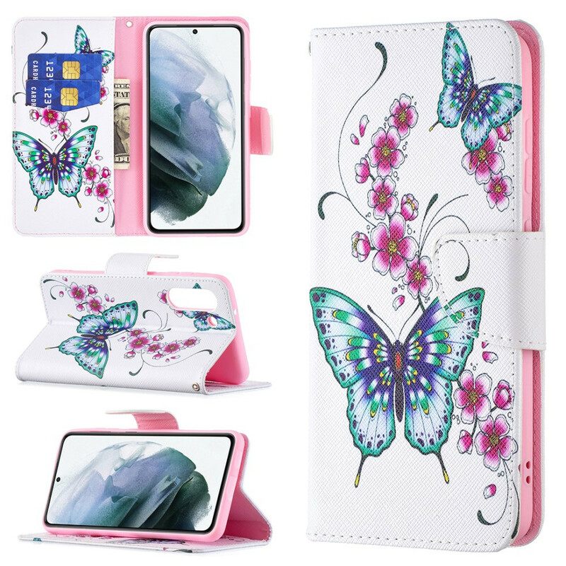 Kotelot Samsung Galaxy S21 FE Ihanat Perhoset