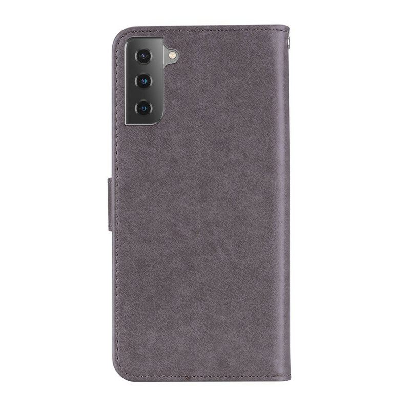 Kotelot Samsung Galaxy S21 FE Pöllömandala Ja Charm