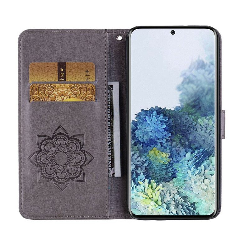 Kotelot Samsung Galaxy S21 FE Pöllömandala Ja Charm