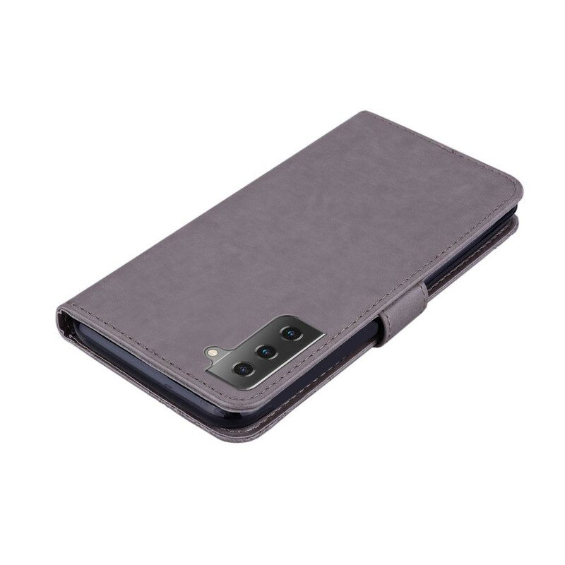 Kotelot Samsung Galaxy S21 FE Pöllömandala Ja Charm