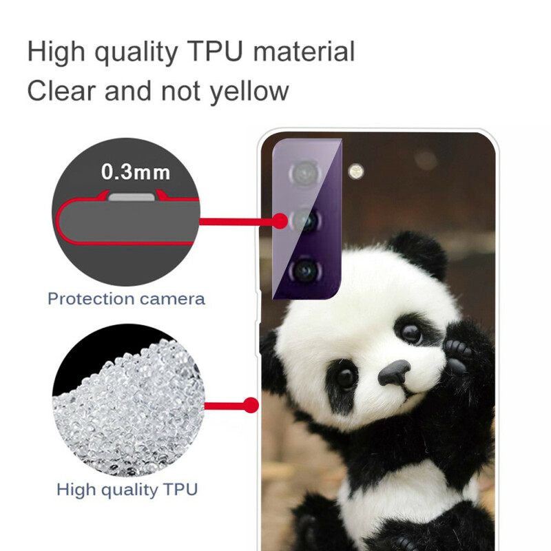 Kuori Samsung Galaxy S21 FE Flexible Panda