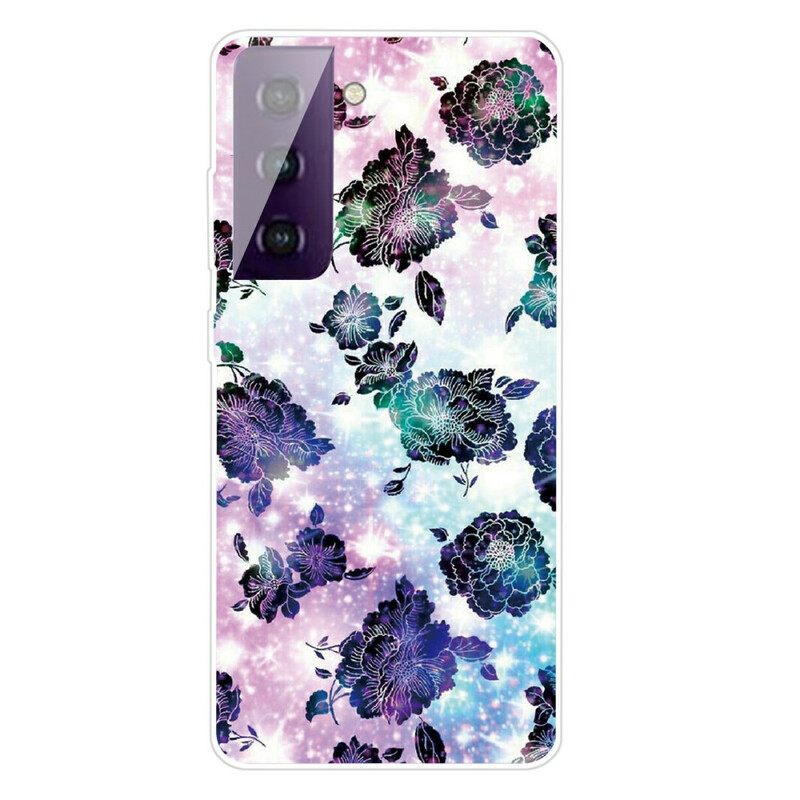 Kuori Samsung Galaxy S21 FE Graphic Flowers
