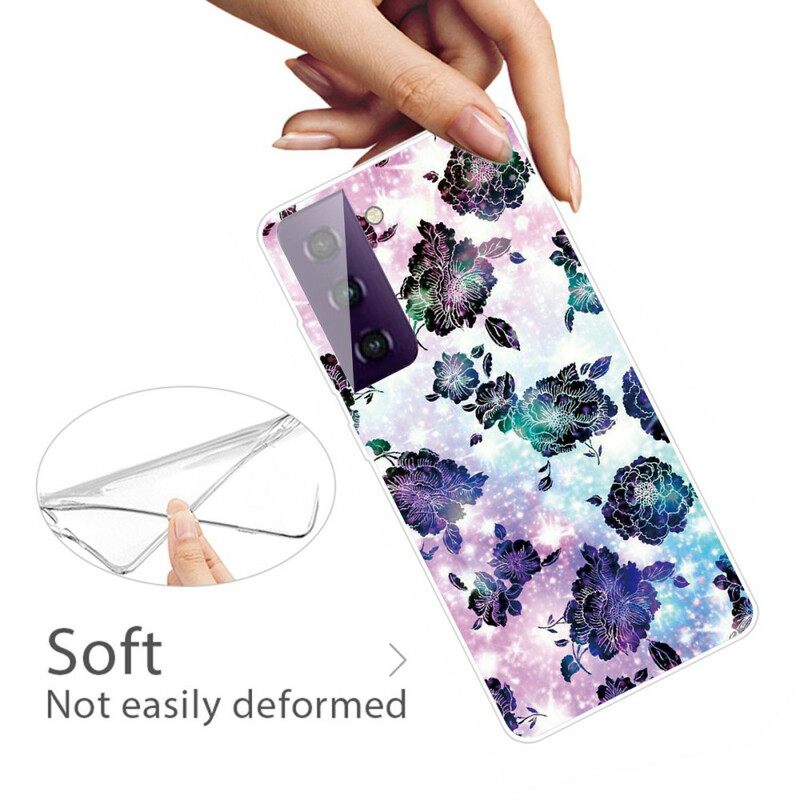 Kuori Samsung Galaxy S21 FE Graphic Flowers