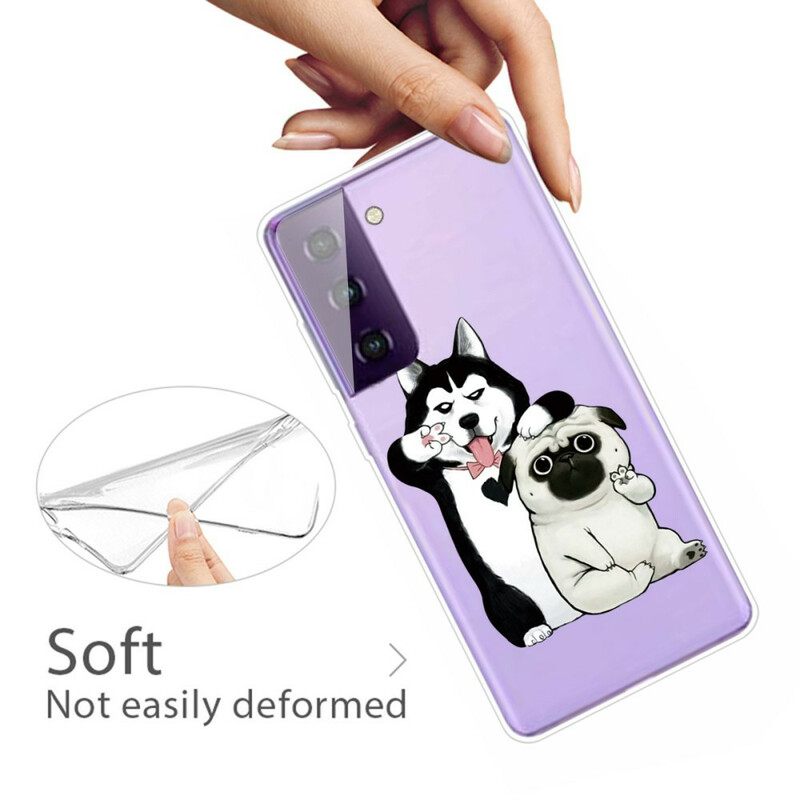 Kuori Samsung Galaxy S21 FE Hauskat Koirat