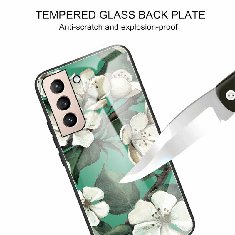 Kuori Samsung Galaxy S21 FE Kasviskarkaistu Lasi