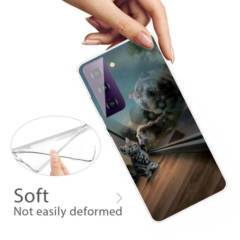 Kuori Samsung Galaxy S21 FE Kitten Dream