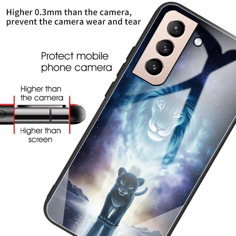 Kuori Samsung Galaxy S21 FE Tempered Glass Cub