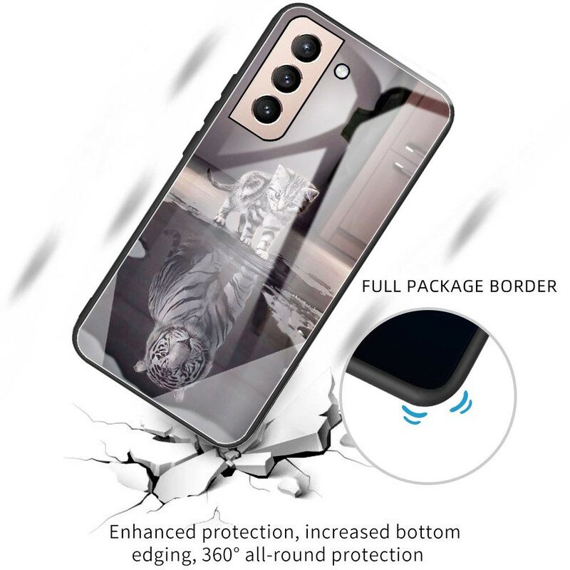 Kuori Samsung Galaxy S21 FE Tempered Glass Ernest The Tiger