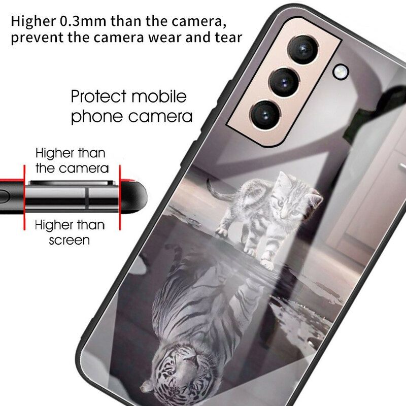 Kuori Samsung Galaxy S21 FE Tempered Glass Ernest The Tiger