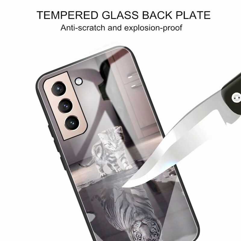 Kuori Samsung Galaxy S21 FE Tempered Glass Ernest The Tiger