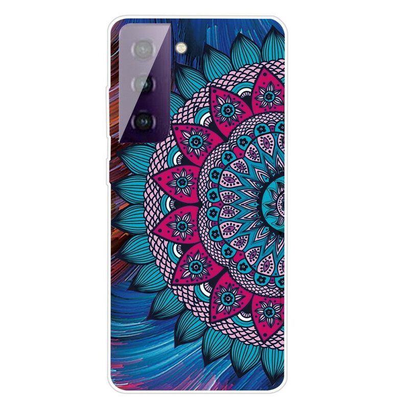 Kuori Samsung Galaxy S21 FE Värikäs Mandala