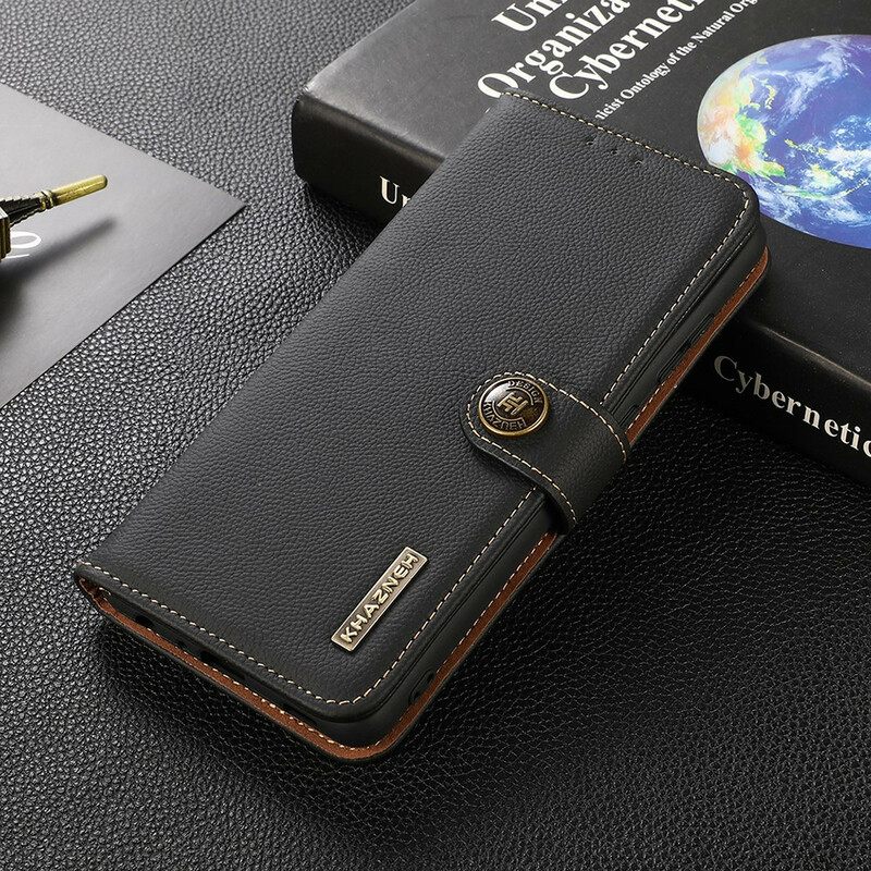 Nahkakotelo Samsung Galaxy S21 FE Faux Leather Khazneh Rfid