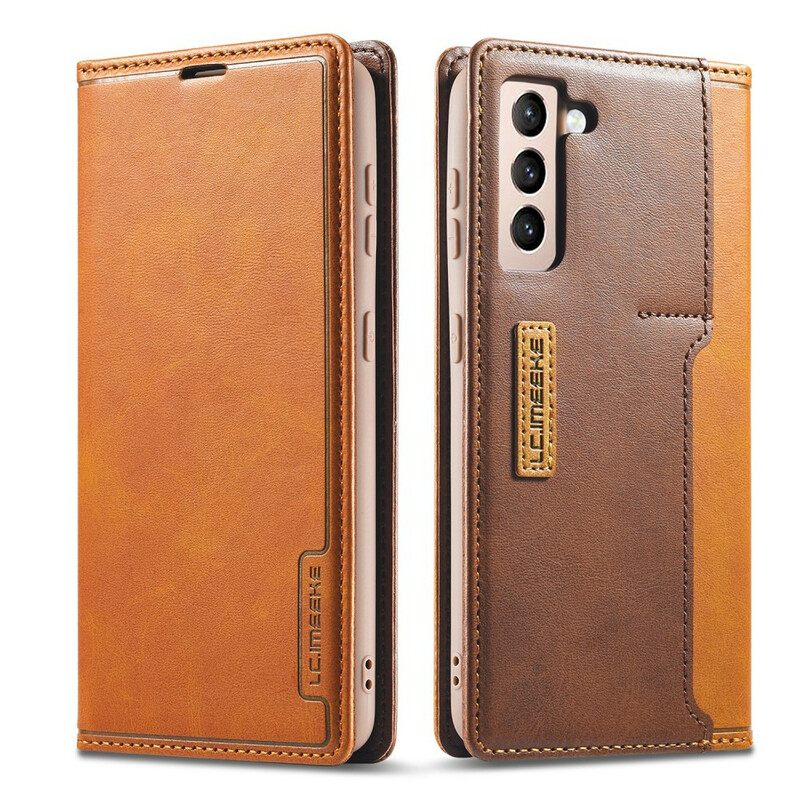 Puhelinkuoret Samsung Galaxy S21 FE Kotelot Flip Lc-001 Series Lc.imeeke