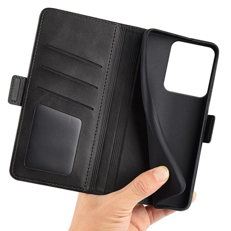 Kotelot Xiaomi Redmi Note 14s Kaksinkertainen Magneettilukko Suojakuori