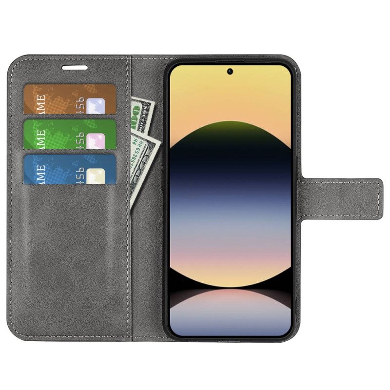 Kotelot Xiaomi Redmi Note 14s Nahkatyylinen Suojakuori