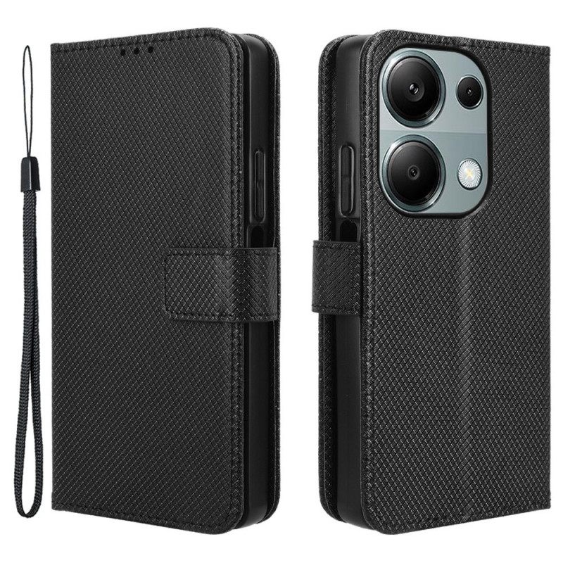 Kotelot Xiaomi Redmi Note 14s Puhelinkuoret Teksturoitu Tekonahka