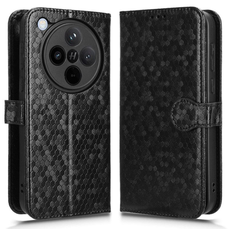 Kotelot Oppo Find X8 Kiiltävä Hihna Pilkut