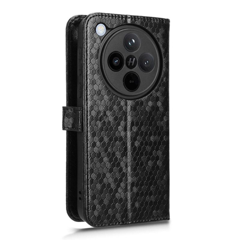 Kotelot Oppo Find X8 Kiiltävä Hihna Pilkut