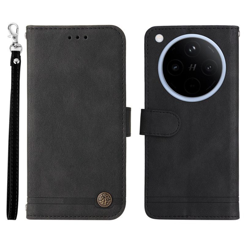 Kotelot Oppo Find X8 Klassinen Vintage-hihna Suojakuori