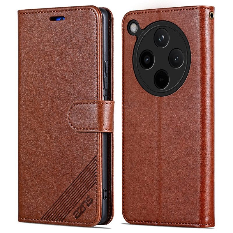 Kotelot Oppo Find X8 Nahkajäljitelmä Azns Suojakuori