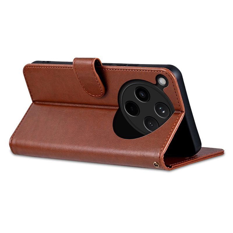 Kotelot Oppo Find X8 Nahkajäljitelmä Azns Suojakuori