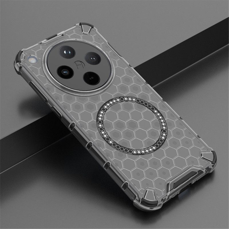 Kuori Oppo Find X8 Magsafe-yhteensopiva Hunajakenno Suojakuori