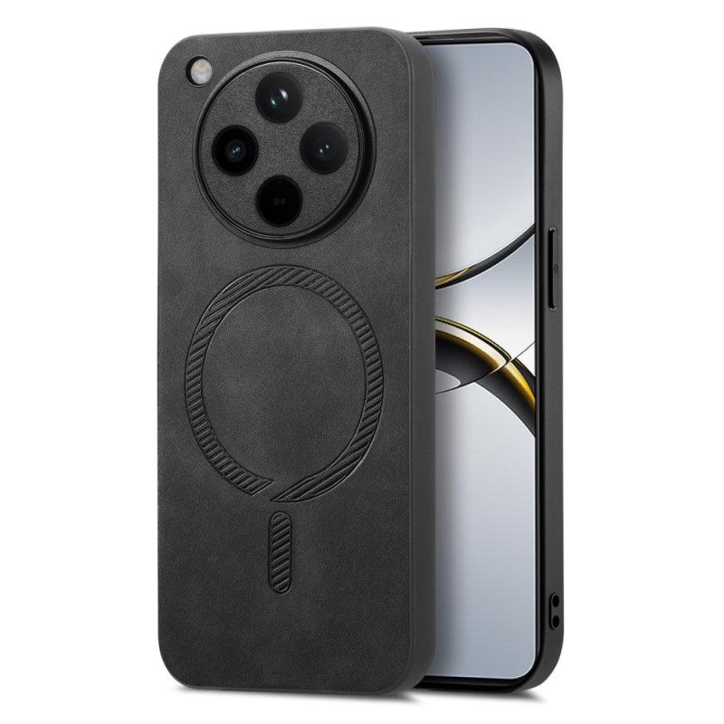 Kuori Oppo Find X8 Magsafe-yhteensopiva Nahkaefekti