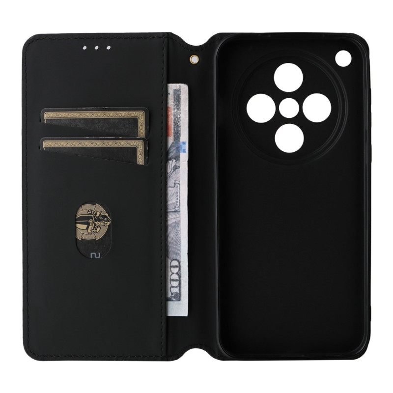 Nahkakotelo Oppo Find X8 3d-timantit