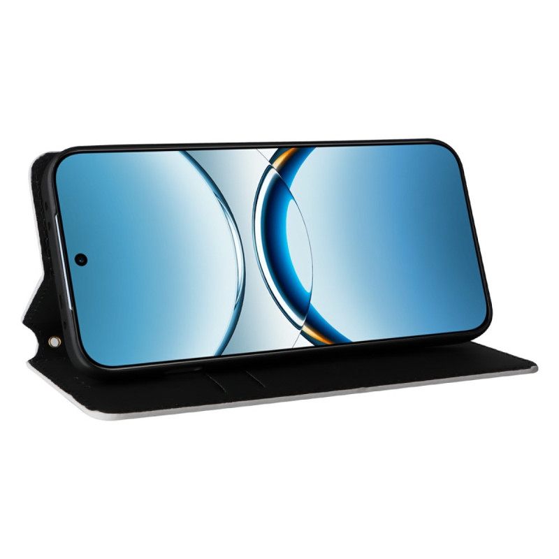 Nahkakotelo Oppo Find X8 3d-timantit