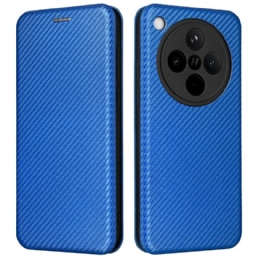 Nahkakotelo Oppo Find X8 Hiilikuitu