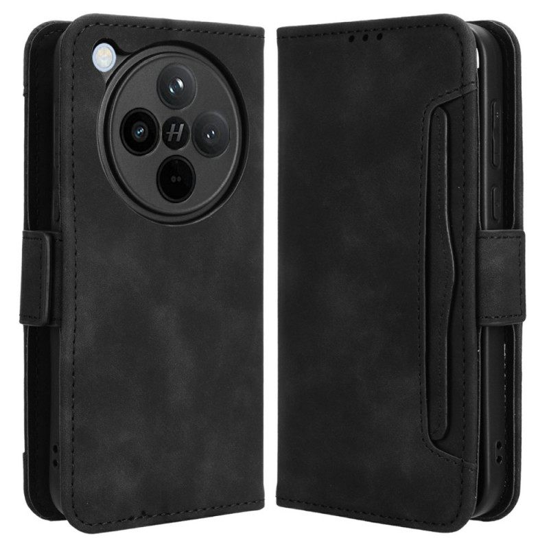 Nahkakotelo Oppo Find X8 Monikorttinen