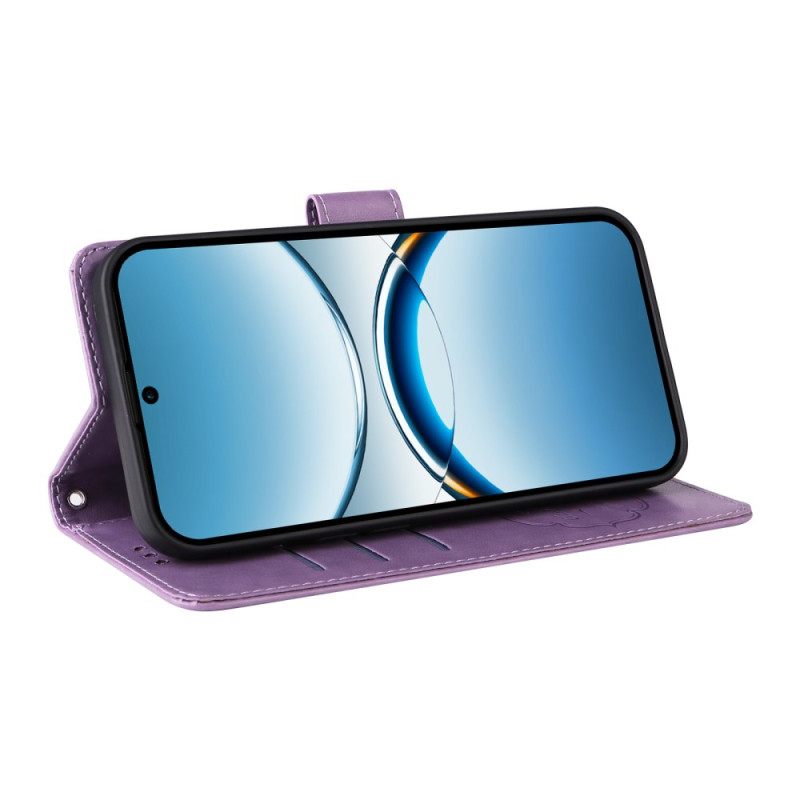 Nahkakotelo Oppo Find X8 Painettu Kuvio