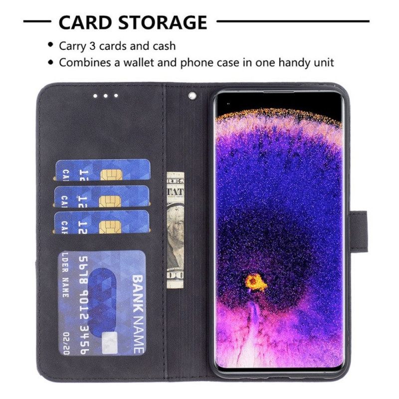 Kotelot Oppo Reno 7 Style Nahka Binfen Väri