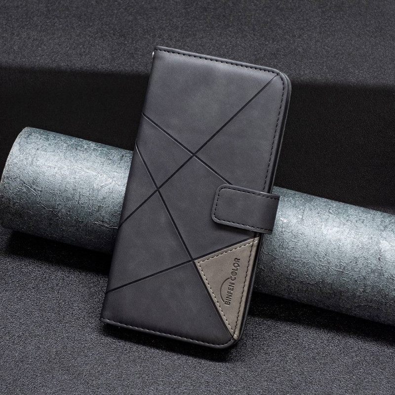Kotelot Oppo Reno 7 Style Nahka Binfen Väri