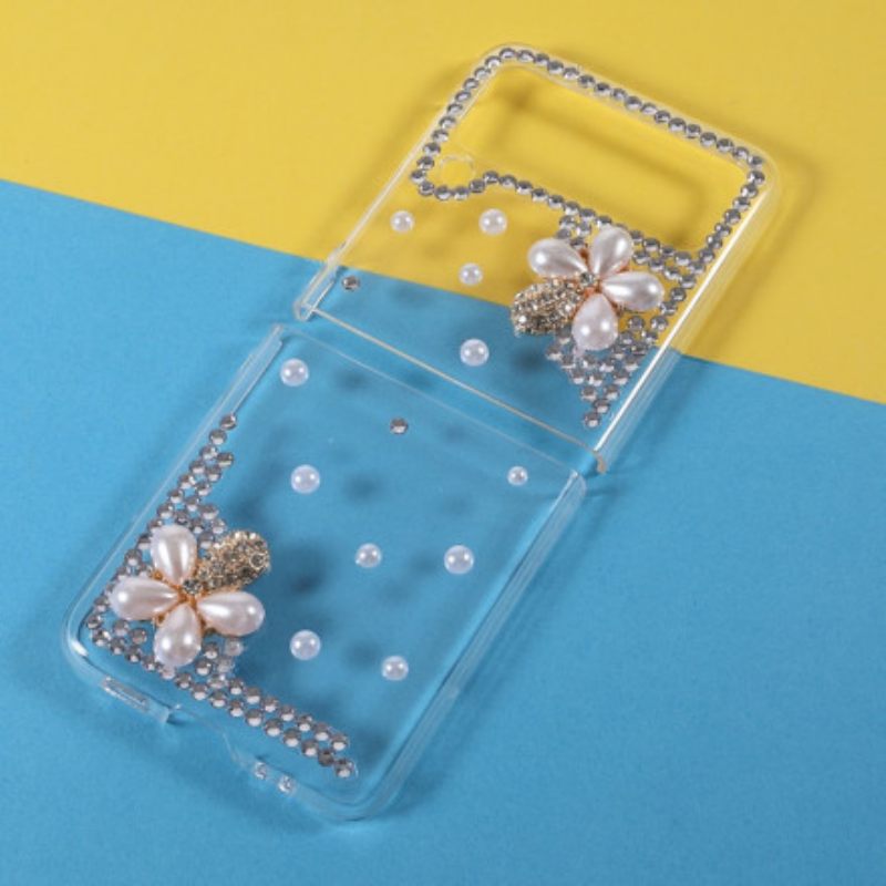 Kuori Samsung Galaxy Z Flip 3 5G Kotelot Flip Gemstones