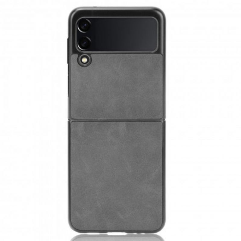 Kuori Samsung Galaxy Z Flip 3 5G Kotelot Flip Nahkaefekti