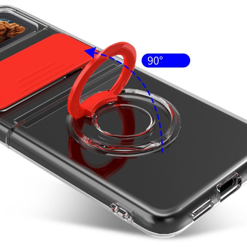 Kuori Samsung Galaxy Z Flip 3 5G Kotelot Flip Photo Module Rengas Ja Kansi