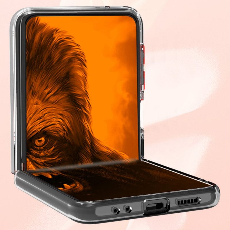 Kuori Samsung Galaxy Z Flip 3 5G Kotelot Flip Photo Module Rengas Ja Kansi