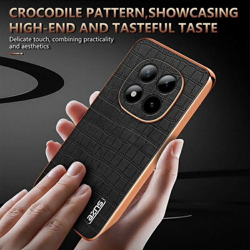 Case Xiaomi Redmi Note 15 Pro Plus 5g Puhelinkuoret Azns Krokotiilikuvioinen Kuvio