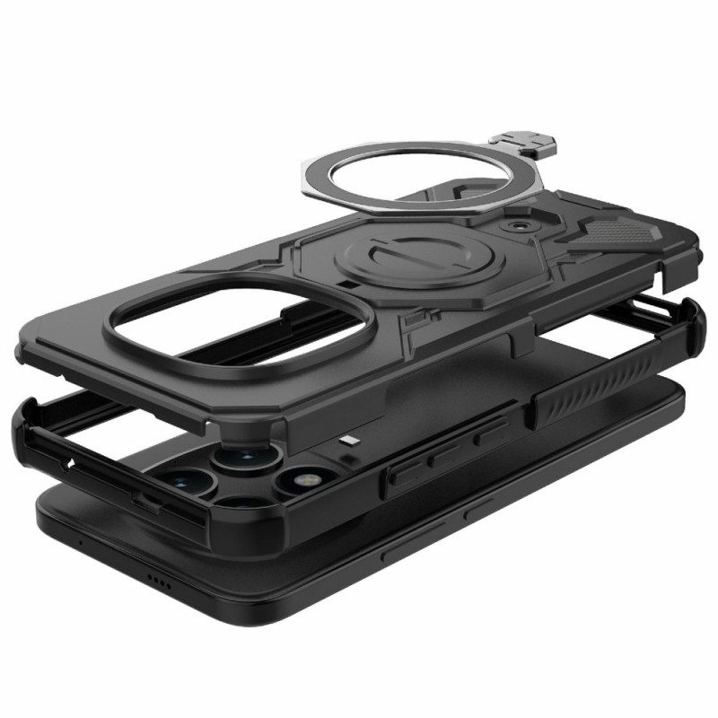 Case Xiaomi Redmi Note 15 Pro Plus 5g Puhelinkuoret Magneettinen Pyörivä Jalusta