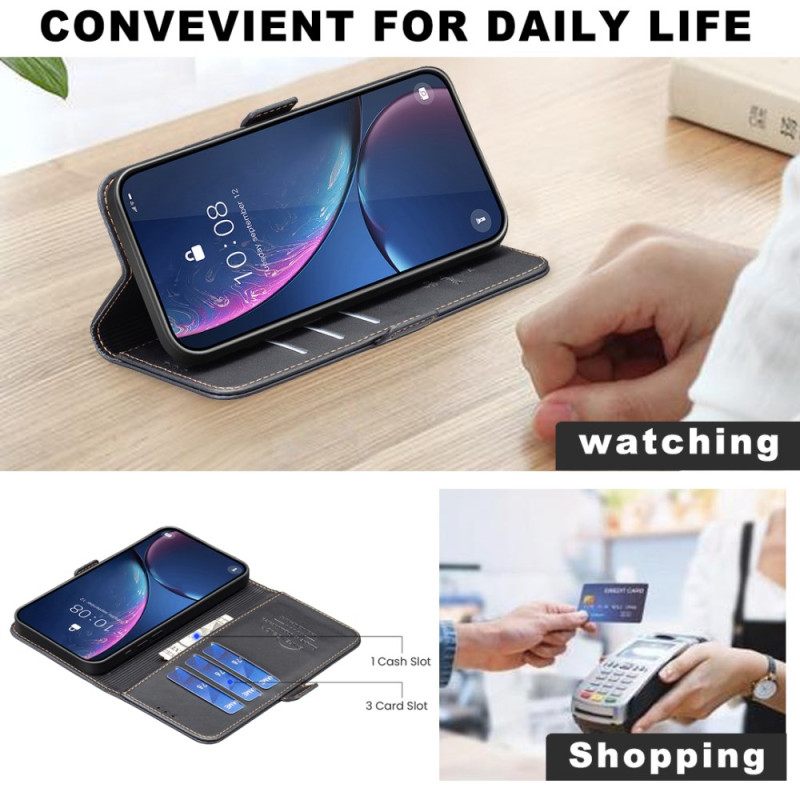 Kotelot Xiaomi Redmi Note 15 Pro Plus 5g Binfen Color Keinonahka Suojakuori