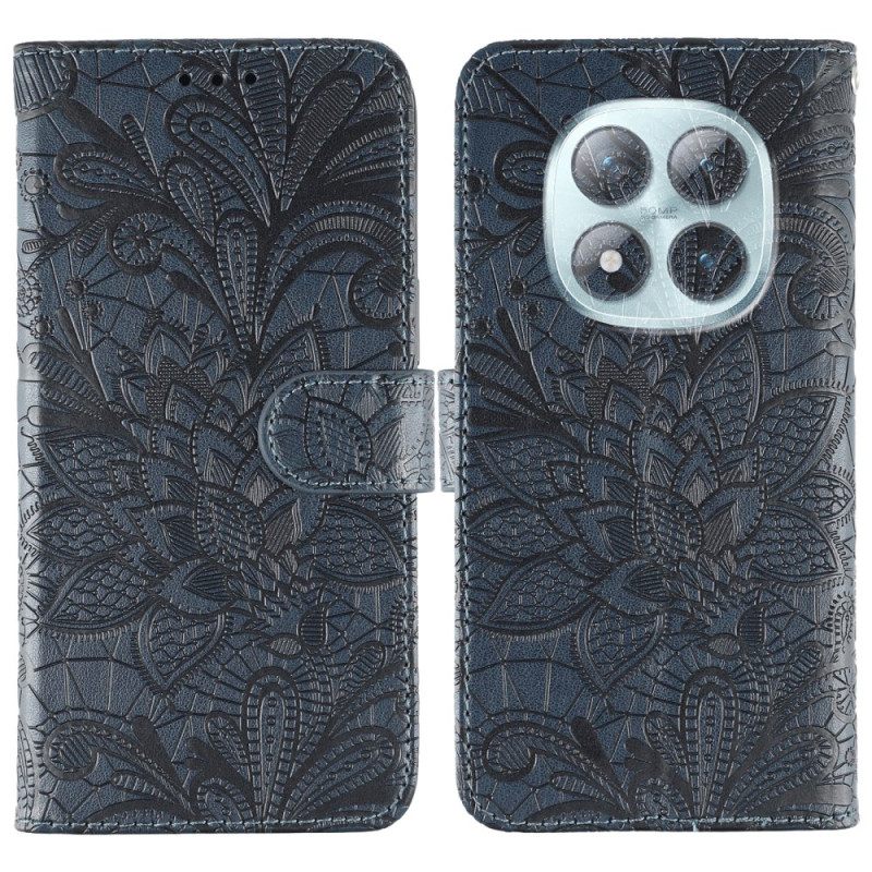 Kotelot Xiaomi Redmi Note 15 Pro Plus 5g Pitsikukkakuvio Suojakuori