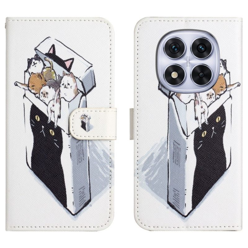 Kotelot Xiaomi Redmi Note 15 Pro Plus 5g Puhelinkuoret Kissat Laatikossa